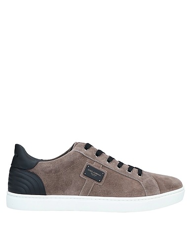 DOLCE&GABBANA Sneakers Khaki Pelle di vitello