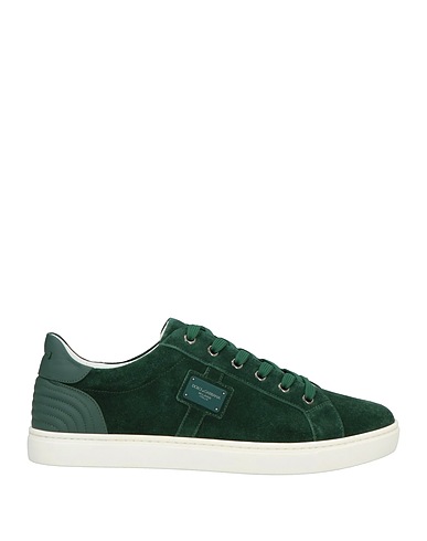 DOLCE&GABBANA Sneakers Emerald green Calfskin