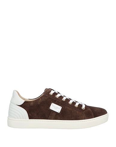 DOLCE&GABBANA Sneakers Chocolate brown Calfskin