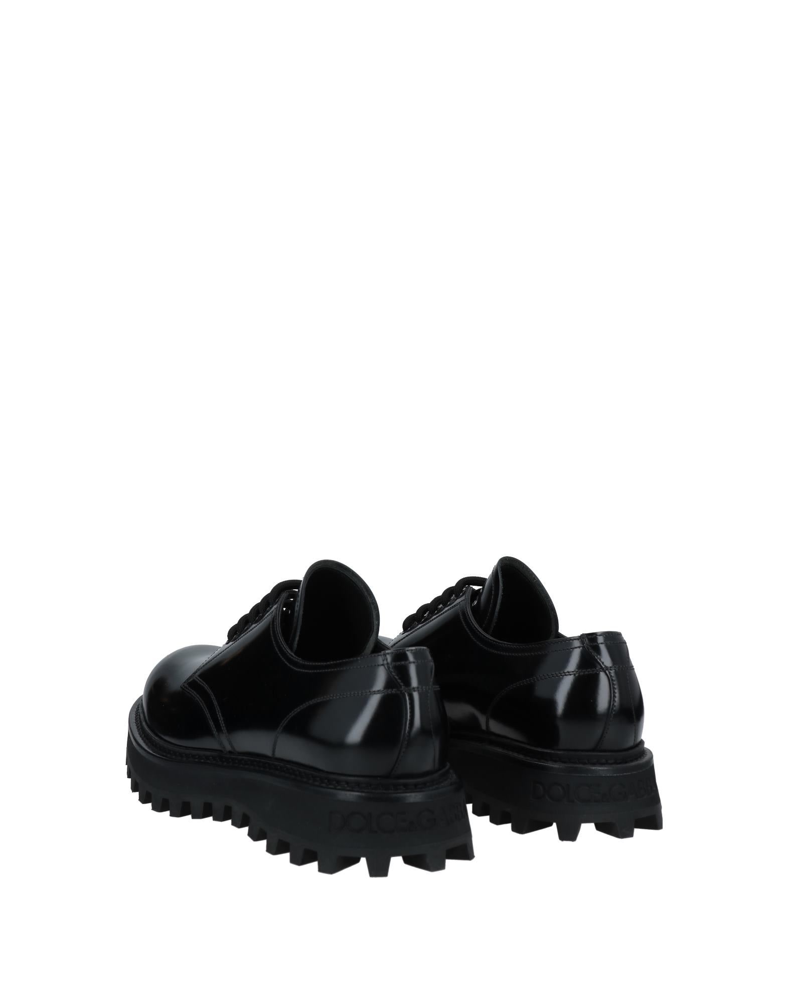 Dolce&Gabbana レースアップ ポインテッドトゥ ブラック サイズ8 Dolce&Gabbana レースアップ ポインテッドトゥ ブラック サイズ8