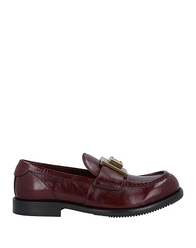 DOLCE&GABBANA Loafers Burgundy 100% Calfskin