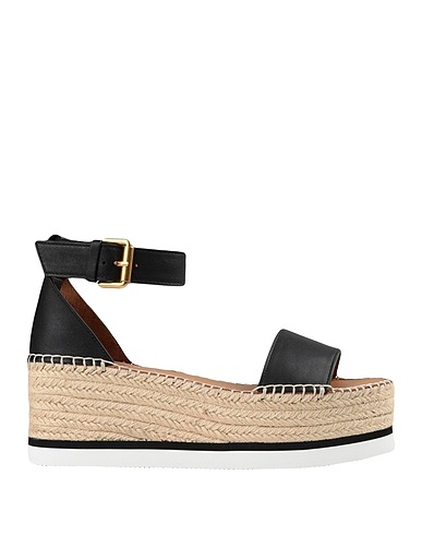 SEE BY CHLOÉ Espadrilles Black Soft Leather