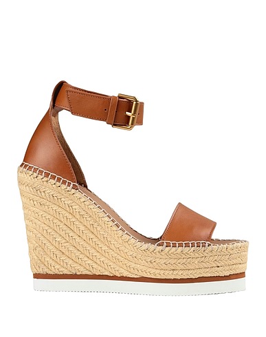 SEE BY CHLOÉ Espadrilles Tan Calfskin