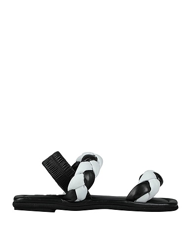 181 Sandals Black Soft Leather