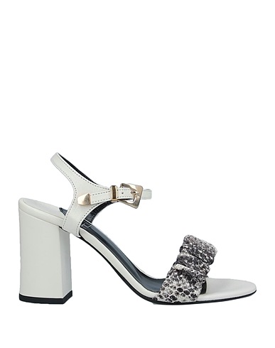 NCUB Sandalen Weiß Leder