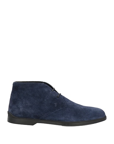 TOD'S Ankle boot Navy blue Leather