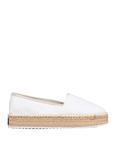 TOMMY JEANS Espadrilles TOMMY JEANS FLATFORM
 Weiß 100% Recycelte Baumwolle