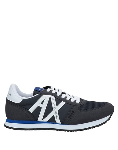 ARMANI EXCHANGE Sneakers Black 100% Polyamide, Polyurethane, Polyester