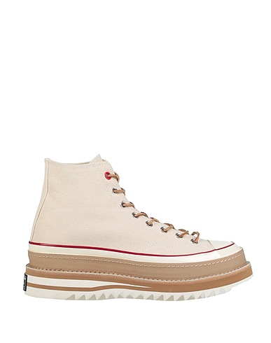 CONVERSE Sneakers CHUCK 70 CANVAS LTD HI  Ivory Textile fibres