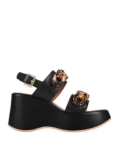 SEE BY CHLOÉ Sandals Black Calfskin
