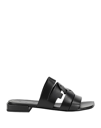 FURLA Sandals FURLA LIPARI MULE T.20
 Black 100% Soft Leather