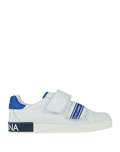DOLCE&GABBANA Sneakers Λευκό 97% Δέρμα μοσχαριού, 3% Βισκόζη