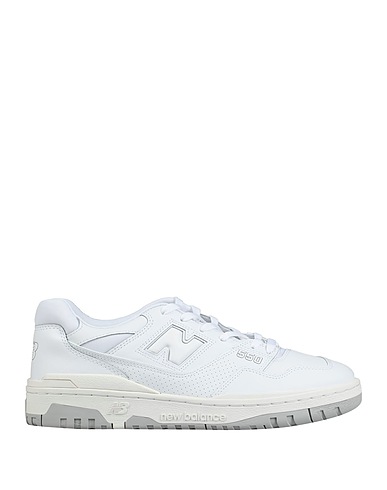 NEW BALANCE Sneakers 550
 White Soft Leather, Textile fibers