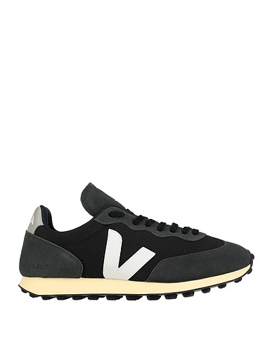 VEJA Sneakers Charcoal Leather, Textile fibres