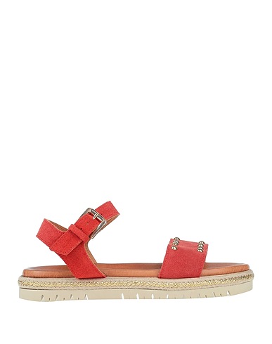 CARLO PAZOLINI Espadrilles Brick red Leather