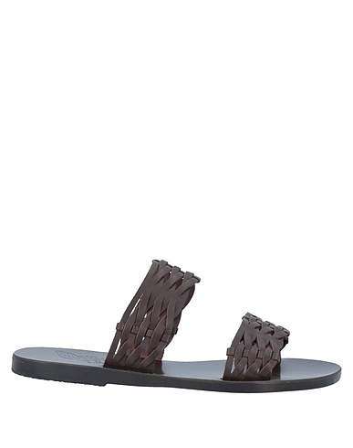 ANCIENT GREEK SANDALS Sandals Dark brown Soft Leather