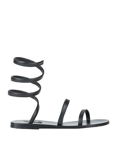 ANCIENT GREEK SANDALS Sandals Black Soft Leather