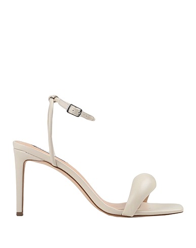 STEVE MADDEN Sandalen ENTICE SANDAL
 Hellgrau Gewebefasern