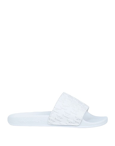 KARL LAGERFELD Sandalen KONDO MONOGRAM SLIDE
 Weiß Synthetische Fasern