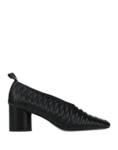 JIL SANDER Pump Black Soft Leather