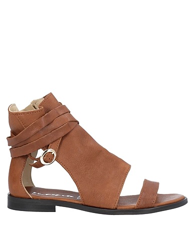 LE PEPITE Sandals Camel Soft Leather