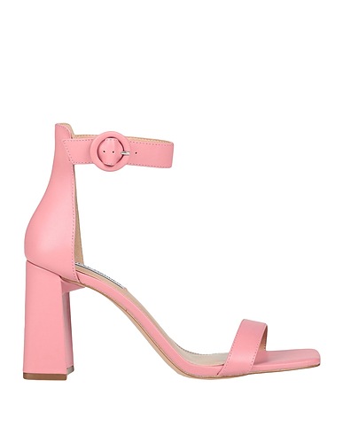 STEVE MADDEN Sandals RIVETING SANDAL Pink Soft Leather