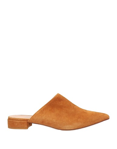 ENTOURAGE Mules and clogs Tan Soft Leather