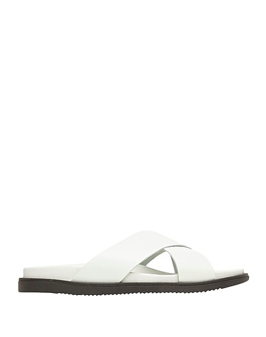 8 by YOOX Sandalen Weiß Leder