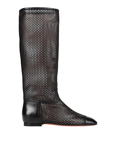 SANTONI 부츠 블랙 가죽
