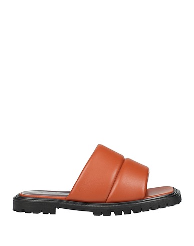 STAUD Sandals ASTRO SLIDE
 Tan 100% Polyurethane