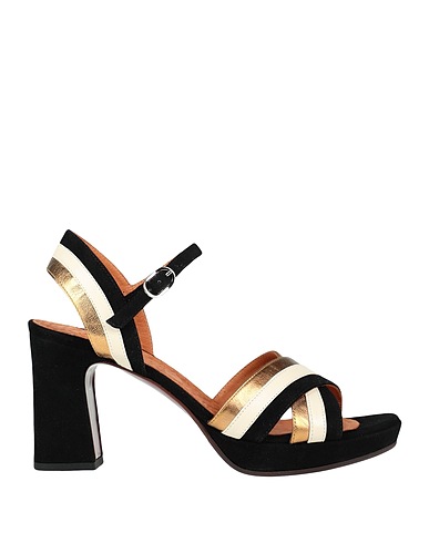 CHIE MIHARA Sandalia Negro 100% Piel de cabra