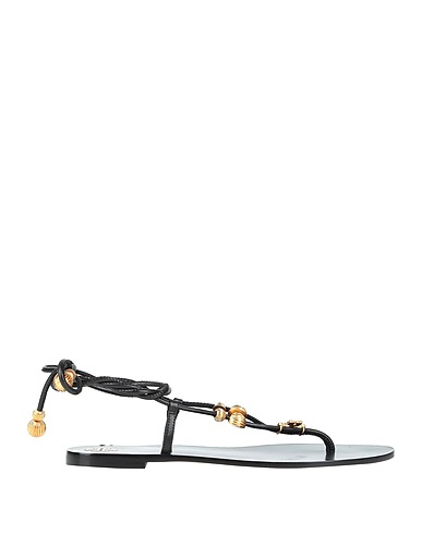 TORY BURCH Infradito Nero Pelle di capra