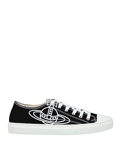 VIVIENNE WESTWOOD Sneakers PLIMSOLL LOW TOP 2.0
 Black 100% Cotton