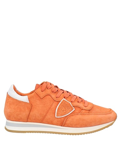 PHILIPPE MODEL Sneakers Orange Soft Leather