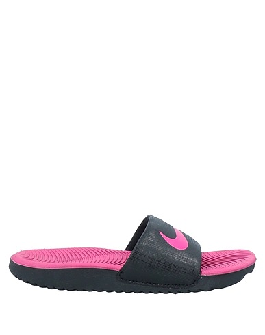 NIKE Beach sandals  NIKE KAWA SLIDE (GS/PS) Black Textile fibres