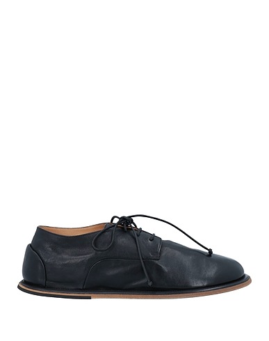 MARSÈLL Laced shoes Black Horse leather