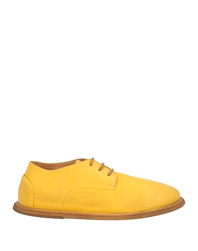 MARSÈLL Laced shoes Marigold Horse leather