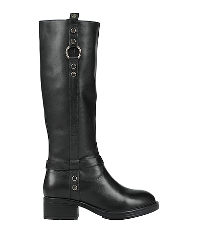 APEPAZZA Boots Black Soft Leather