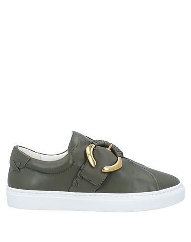 MALÌPARMI Sneakers Verde militare Pelle