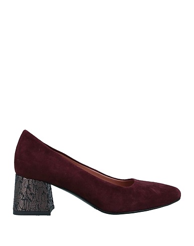 POLLINI Pump Burgundy Soft Leather