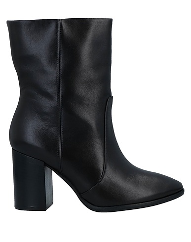 POLLINI Ankle boot Black Leather