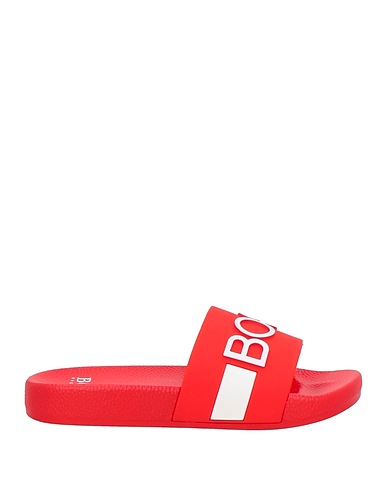 BOSS Beach sandals  Red Rubber