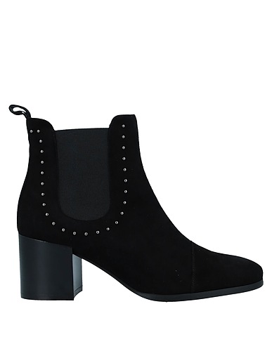 POLLINI Stivaletti Nero Pelle