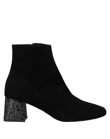 POLLINI Ankle boot Black Leather