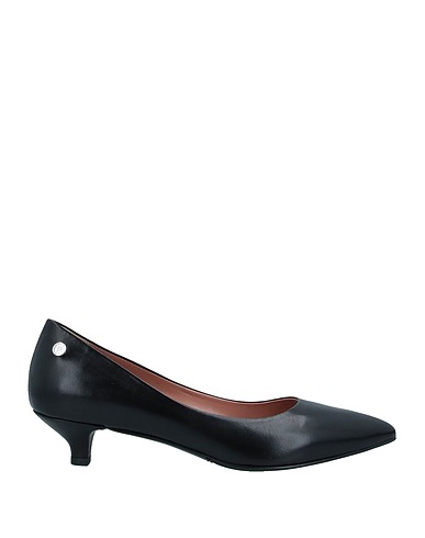 POLLINI Court Black Soft Leather