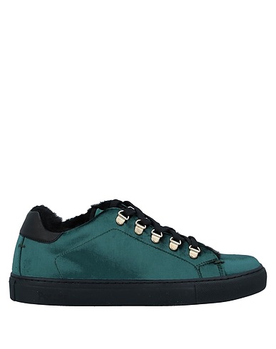 POLLINI Sneakers Smaragdgrün Gewebefasern