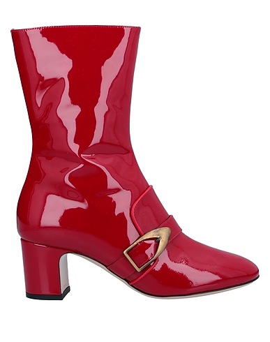 POLLINI Ankle boot Red Soft Leather