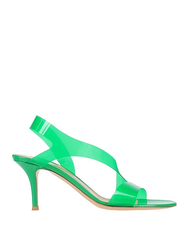 GIANVITO ROSSI Sandals VERDE Rubber