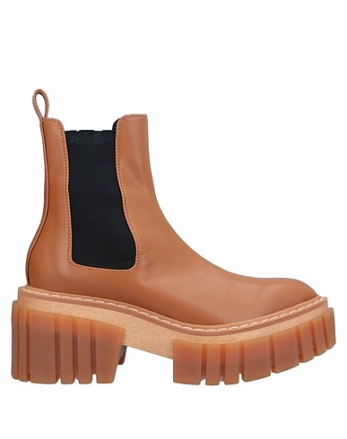 STELLA McCARTNEY Stiefelette Kamel Gewebefasern