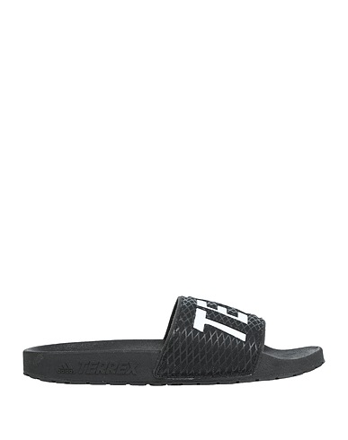 ADIDAS Πέδιλο Μαύρο Καουτσούκ, Ίνες υφασμάτων